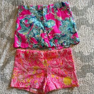 Two Lilly Pulitzer bottoms - girls 12